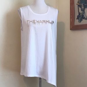 Jessica Simpson warm up tank top